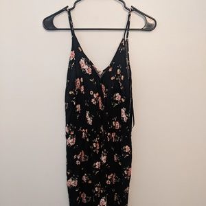 Floral Sleeveless Jumpsuit